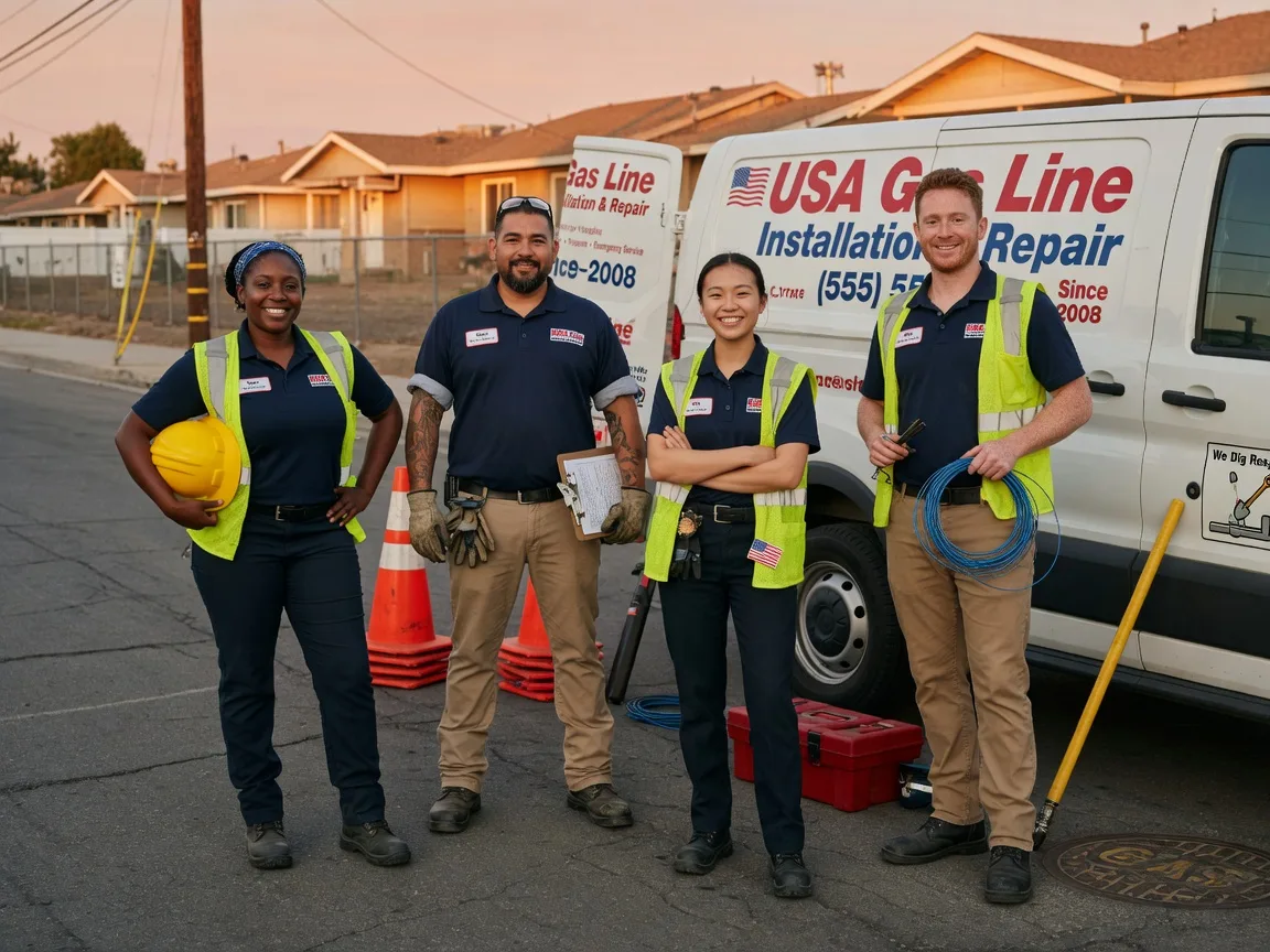 Gas Line Installation company in Union City, CA